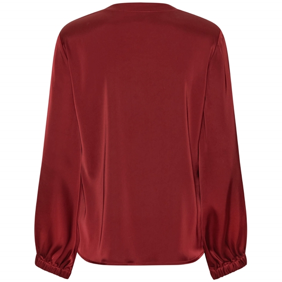 Karmamia Sophia Bluse, Semi Rich Merlot